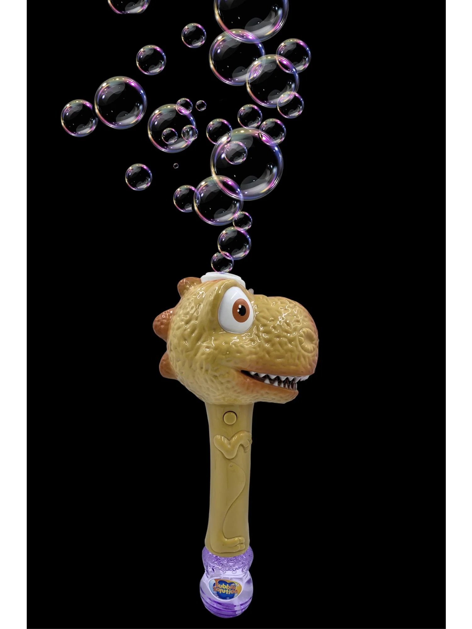 LED Light Up Dinosaur Bubble Wand  Wholesale - Image 2