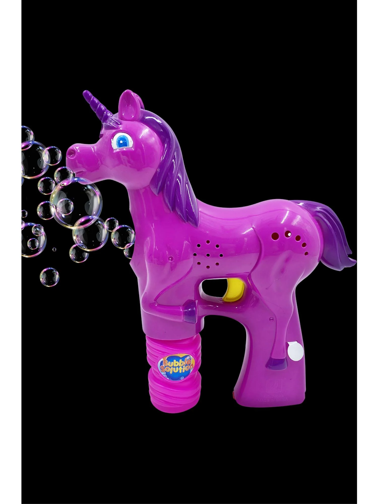 LED Light Up Unicorn Bubble Gun  Wholesale - Image 4