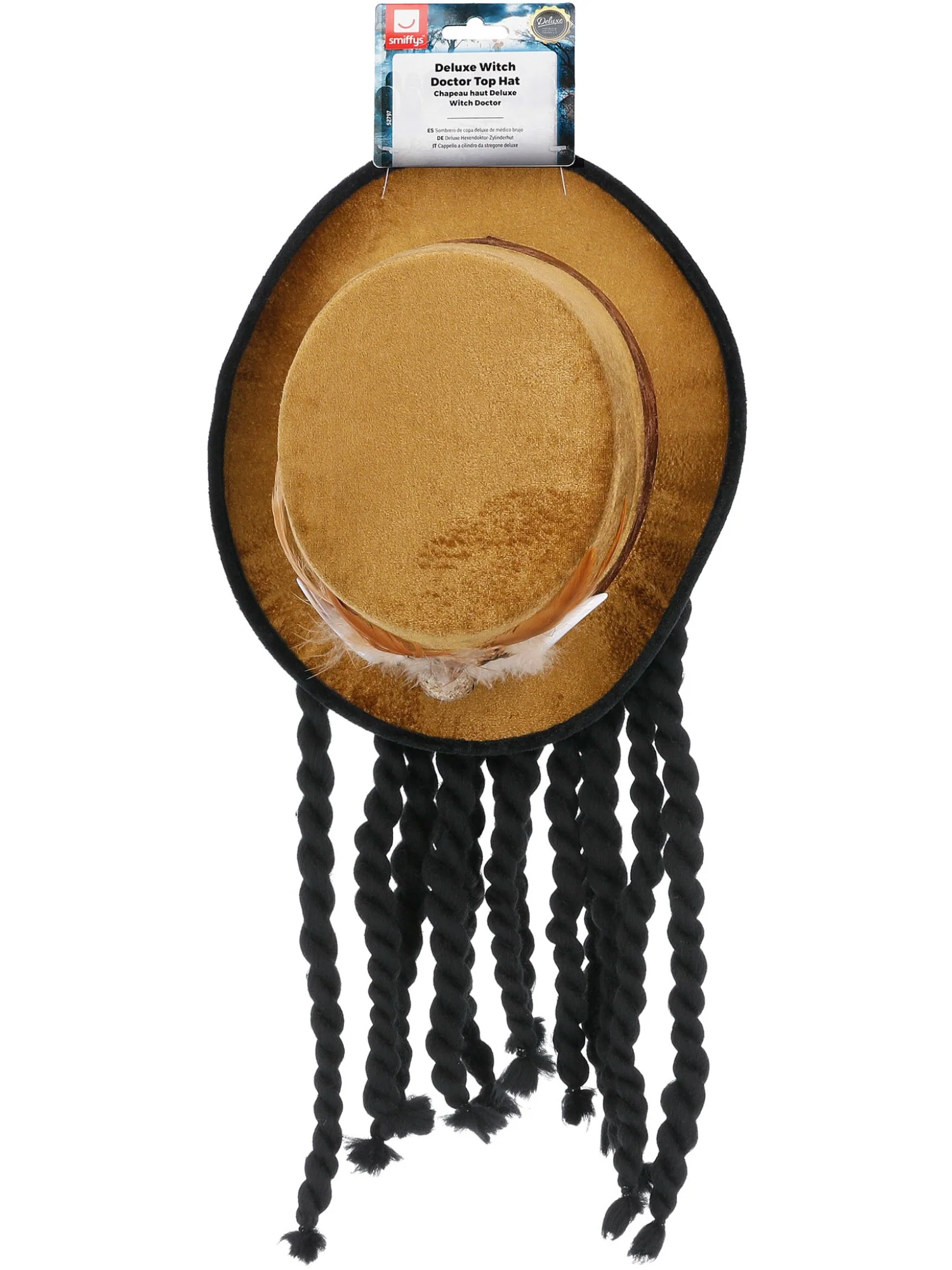 Deluxe Witch Doctor Top Hat Wholesale - Image 4