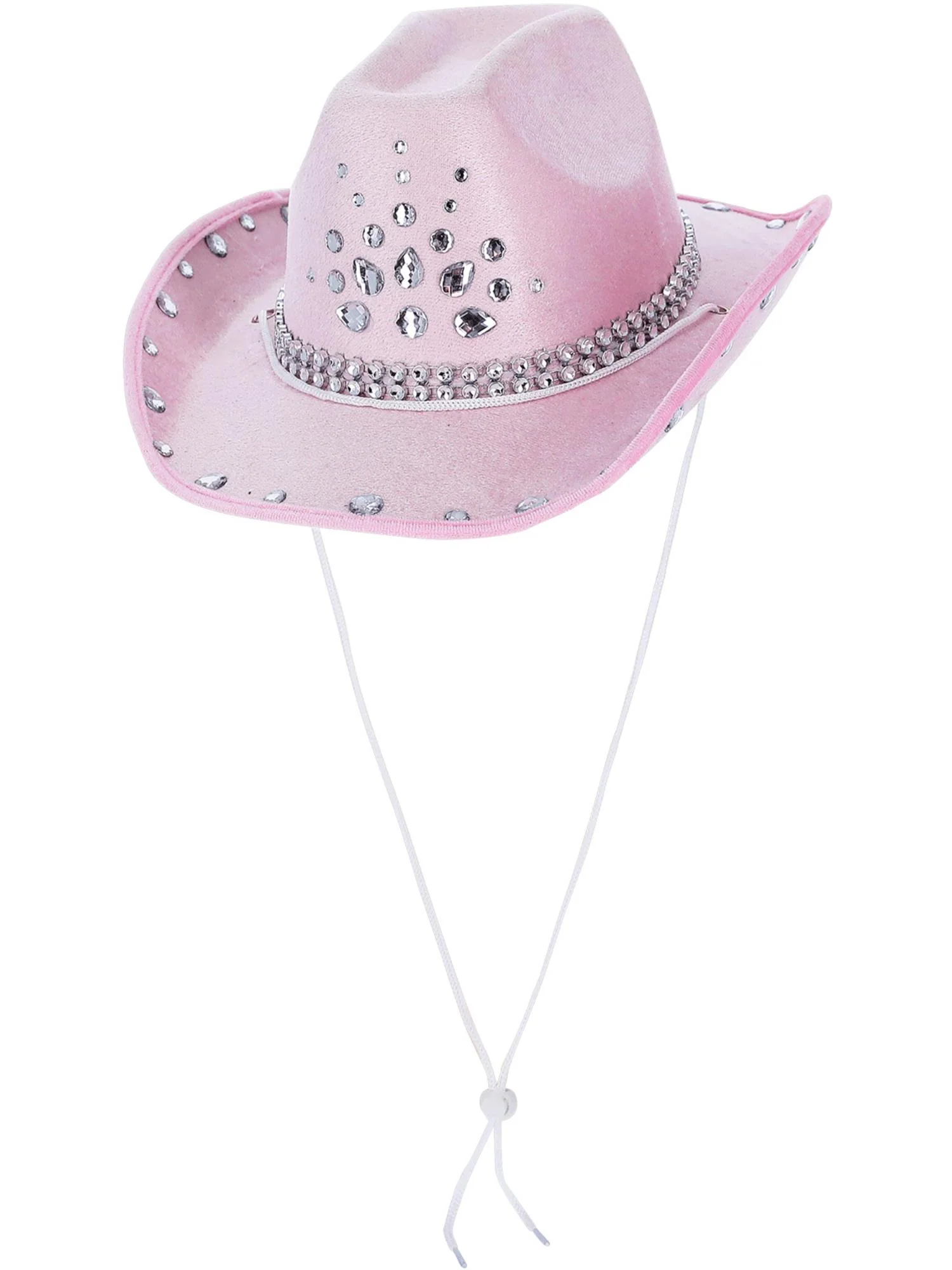 Baby Pink Rhinestone Cowboy Hat  Wholesale