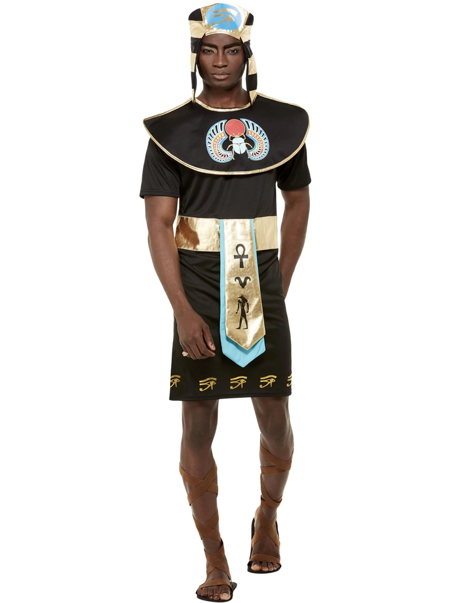 Egyptian King Costume, Black Wholesale