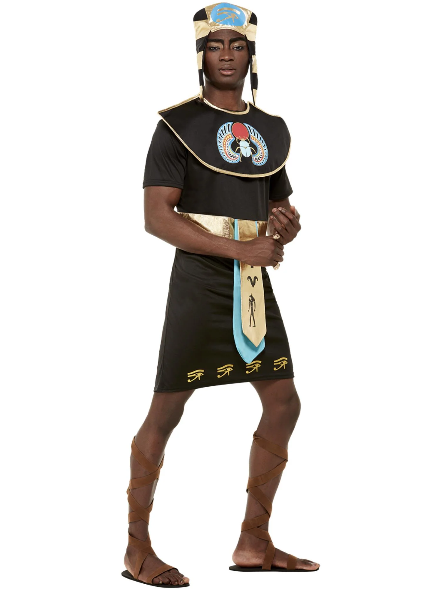Egyptian King Costume, Black Wholesale - Image 2