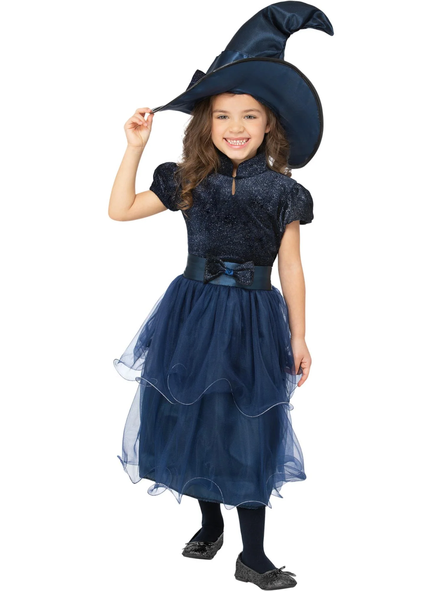 Deluxe Midnight Witch Costume, Blue Wholesale