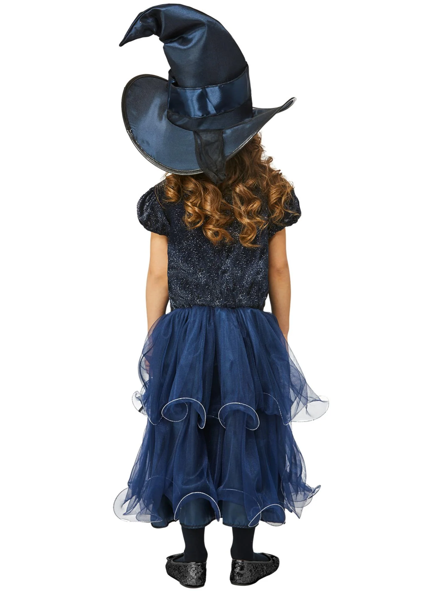 Deluxe Midnight Witch Costume, Blue Wholesale - Image 3