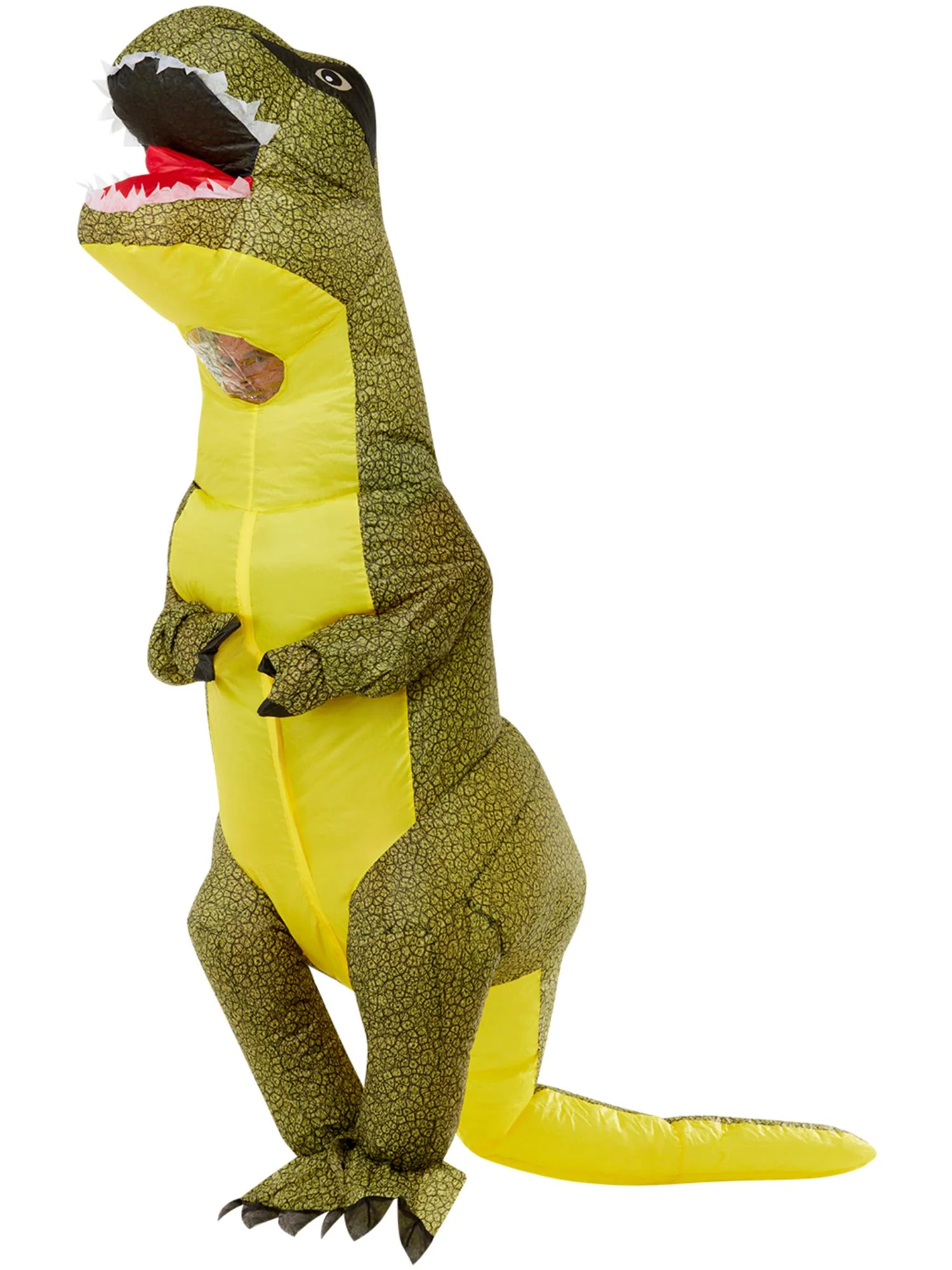 Inflatable T-Rex Dinosaur Costume, Green Wholesale