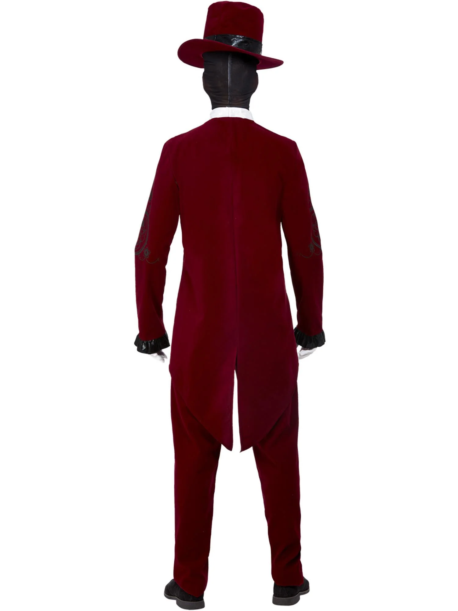 Deluxe DOTD Sacred Heart Groom Costume, Burgundy Wholesale - Image 3