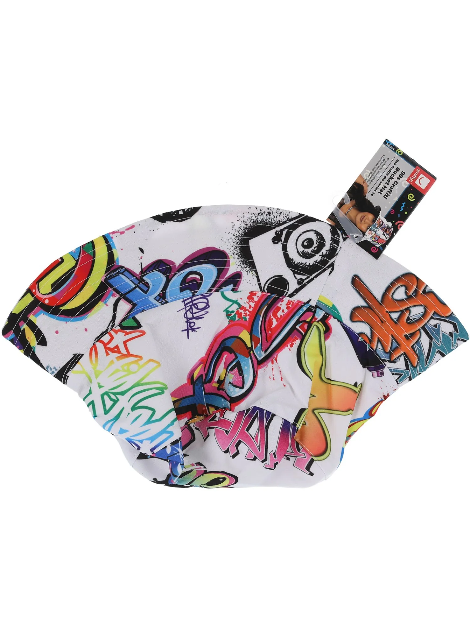 90s Graffiti Bucket Hat Wholesale - Image 3