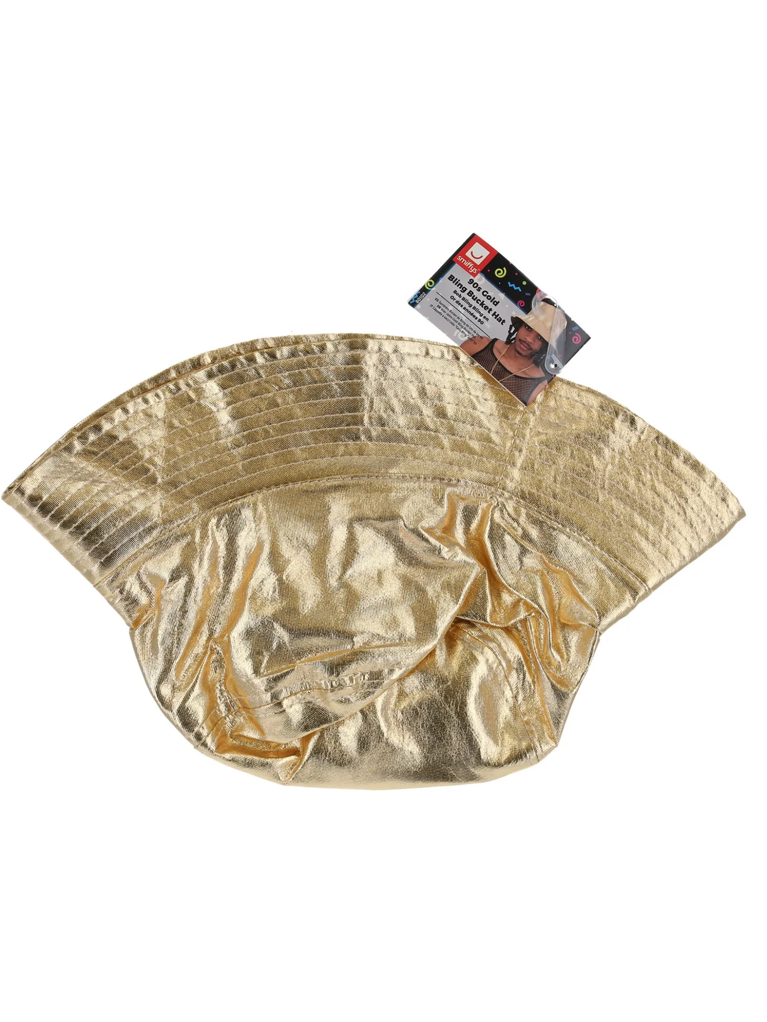 90s Gold Bucket Hat Wholesale - Image 4