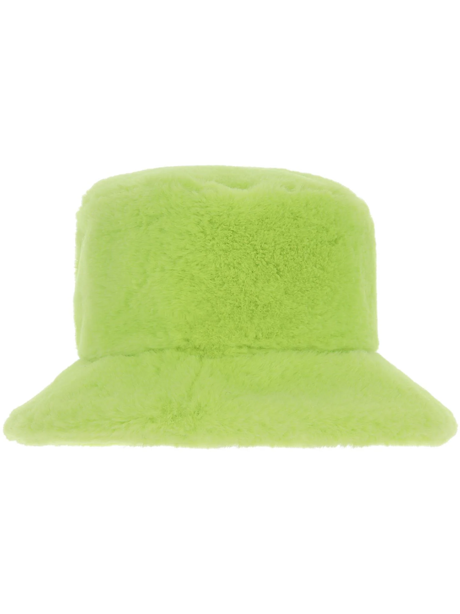 90s Green Fur Bucket Hat  Wholesale - Image 3