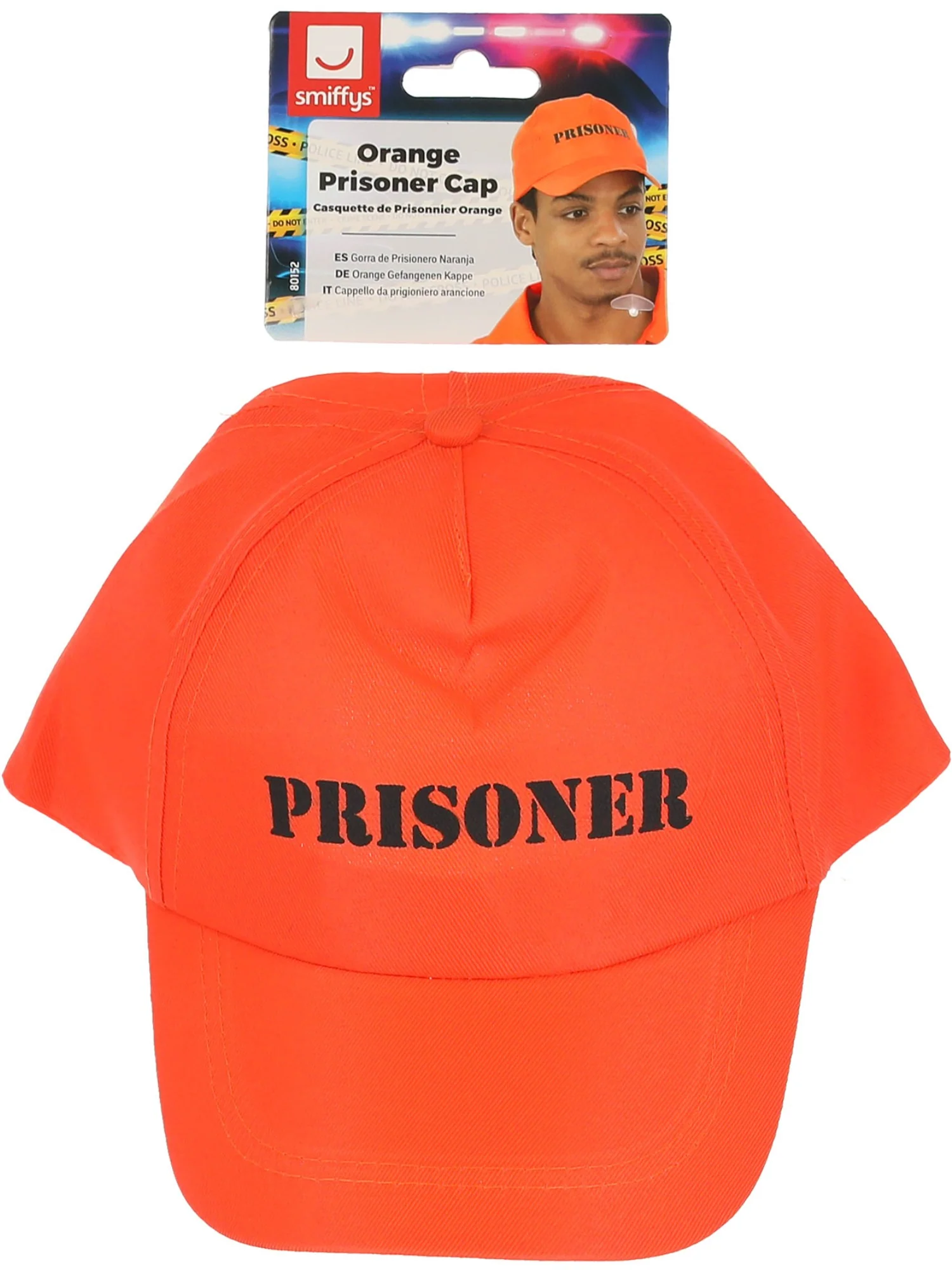 Orange Prisoner Cap  Wholesale - Image 3