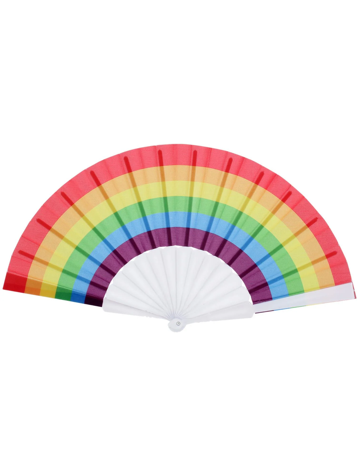 Rainbow Paper Fan Wholesale - Image 2