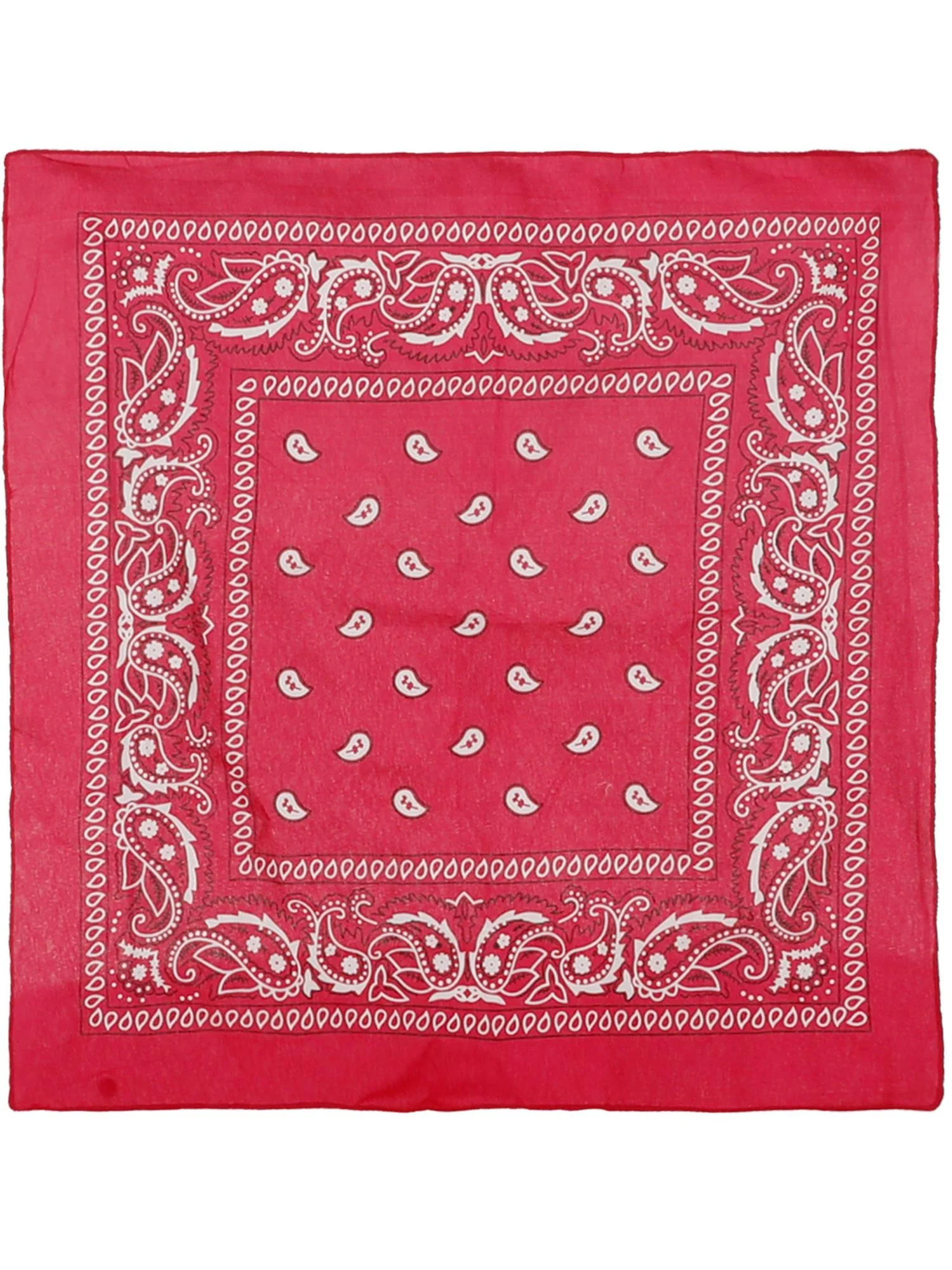 Cowboy Bandana, Hot Pink  Wholesale - Image 2