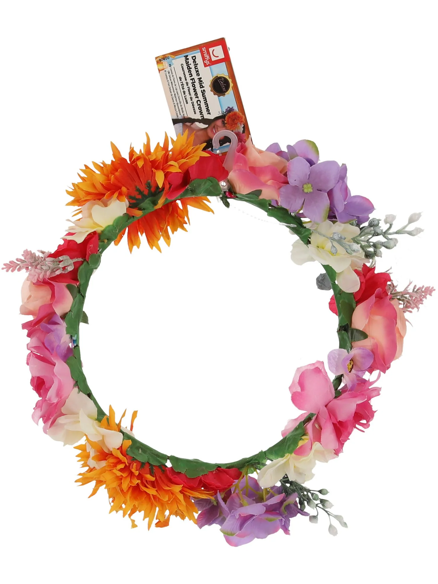 Deluxe Mid Summer Bavarian Maiden Flower Crown Wholesale - Image 2