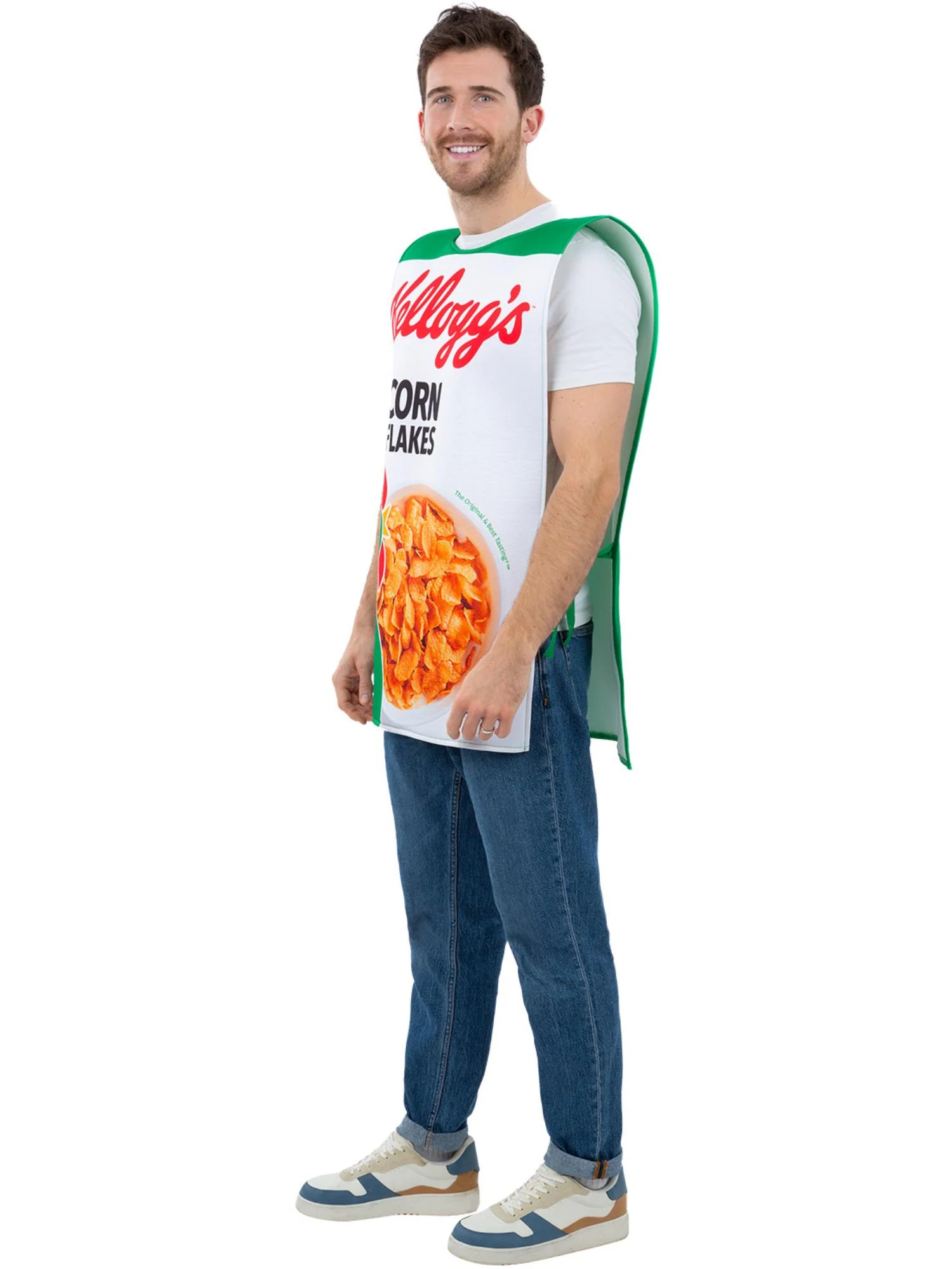 Kelloggs™ Corn Flakes™ Cereal Box Costume  Wholesale - Image 3