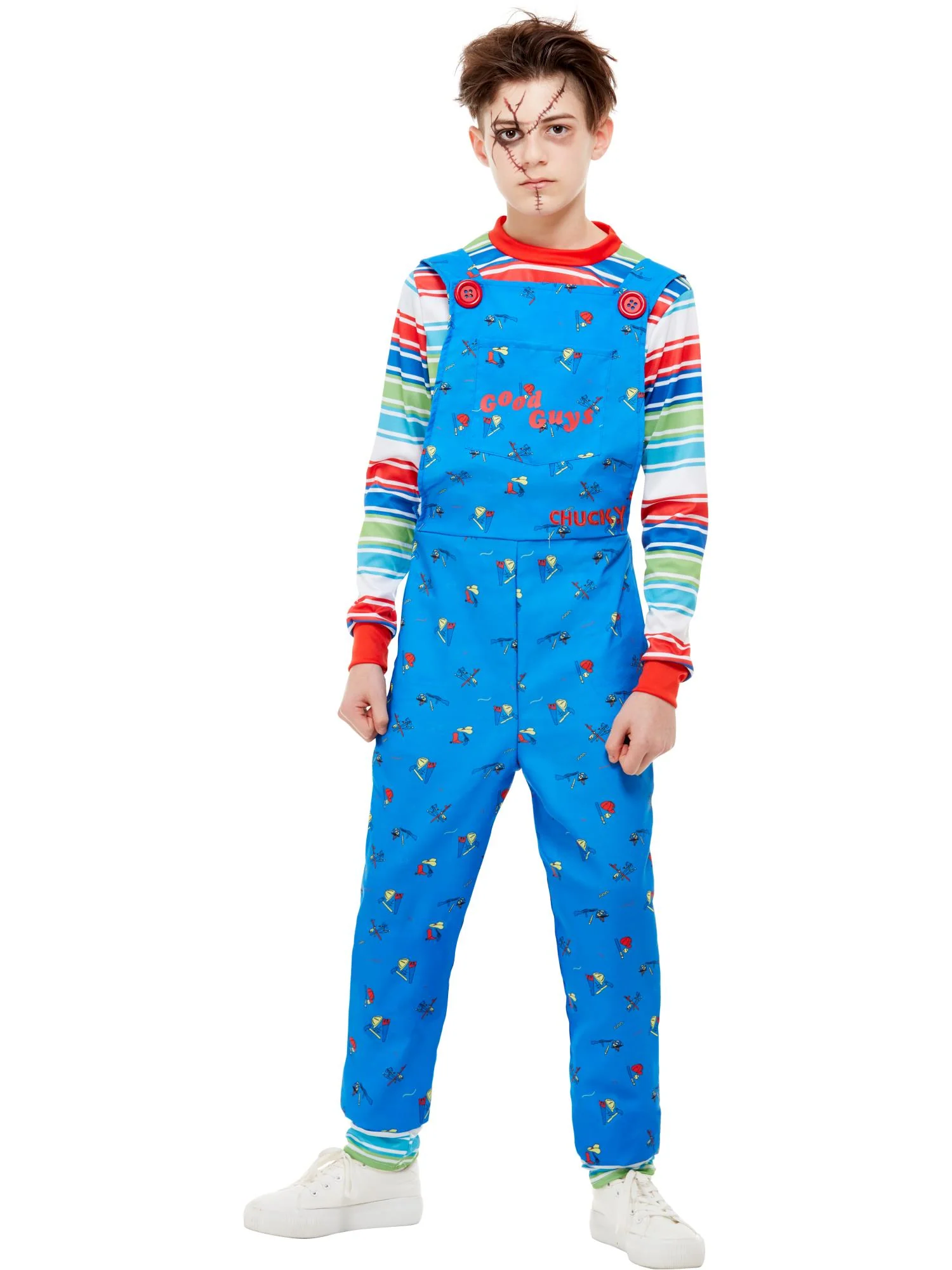 Chucky Costume, Blue  Wholesale - Image 3