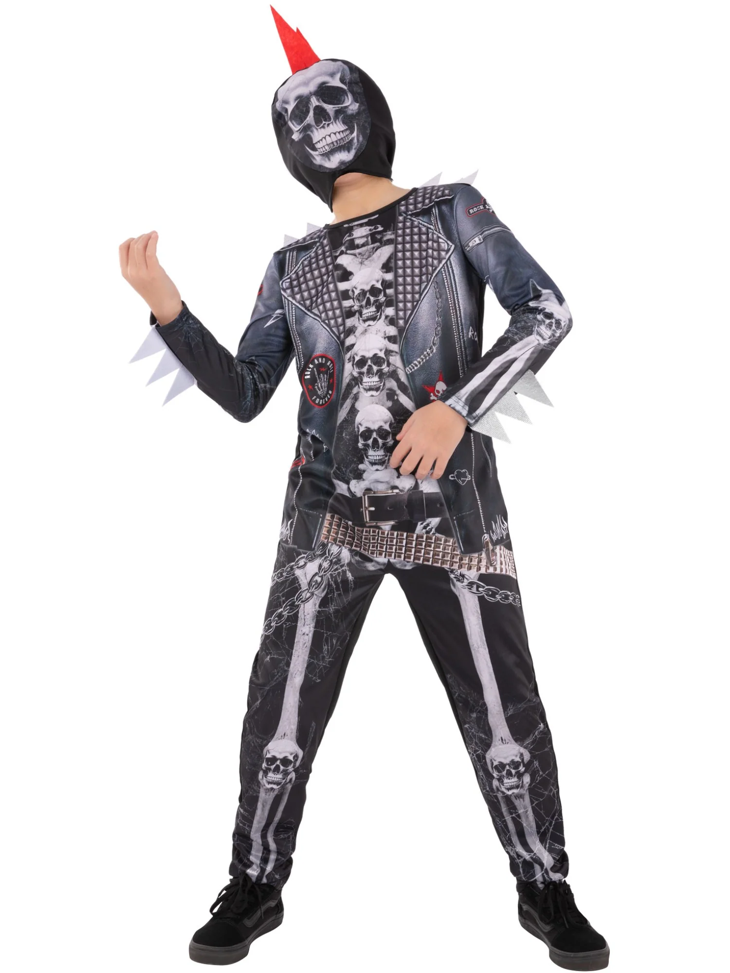 Punk Skeleton Costume Wholesale - Image 4