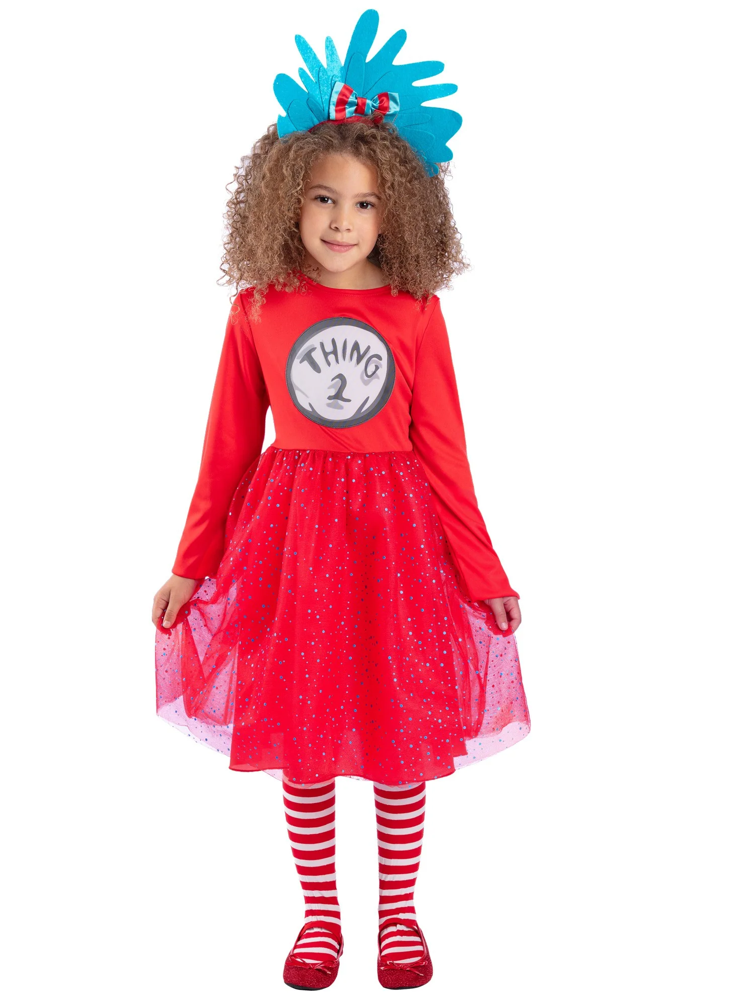 Dr Seuss Cat in the Hat, Thing 1 & 2 Costume Wholesale - Image 4