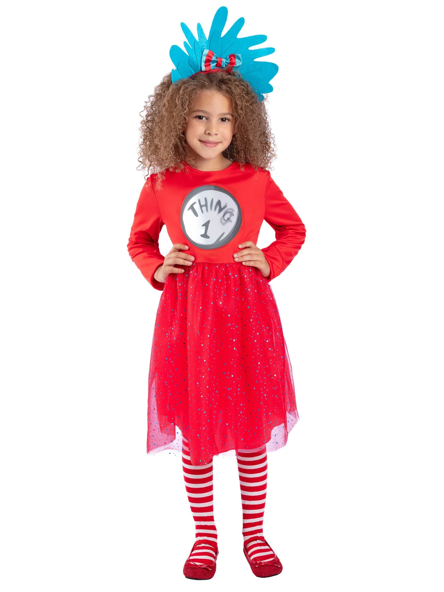 Dr Seuss Cat in the Hat, Thing 1 & 2 Costume Wholesale - Image 5