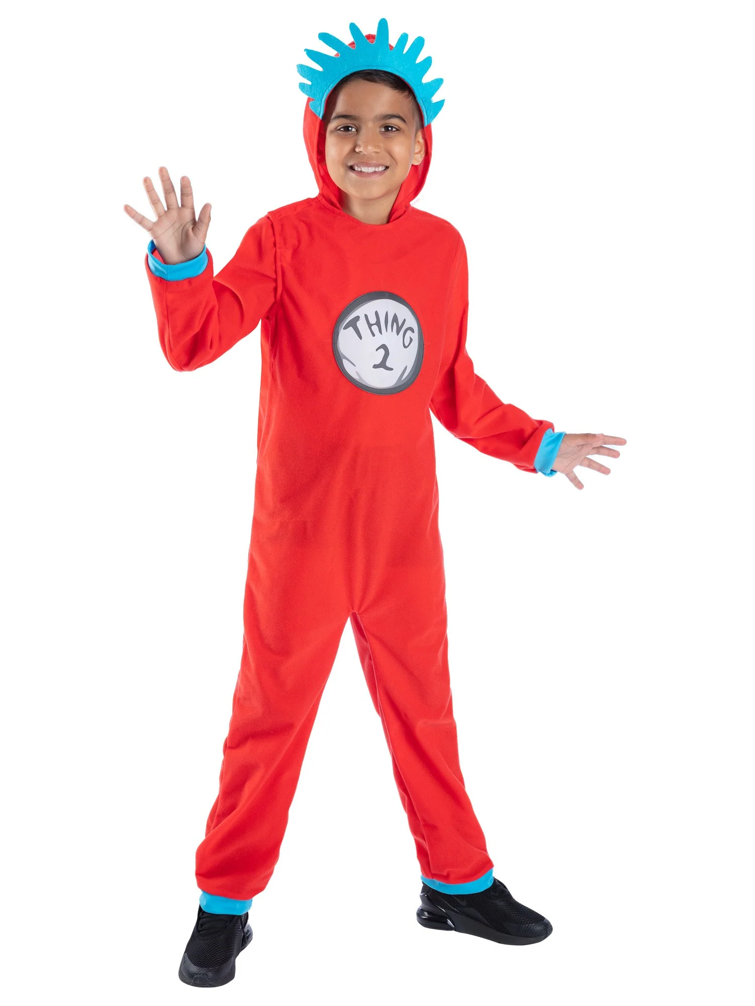 Dr Seuss Cat in the Hat, Thing 1 & 2 Costume Wholesale - Image 4