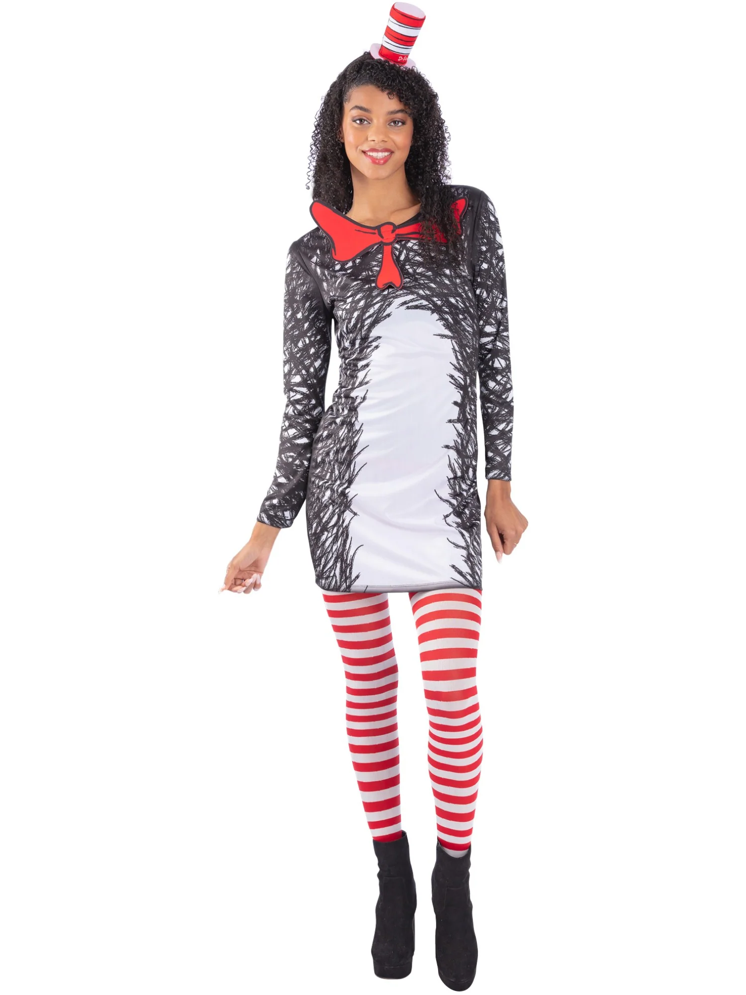 Dr Seuss Cat in the Hat Ladies Costume  Wholesale - Image 4