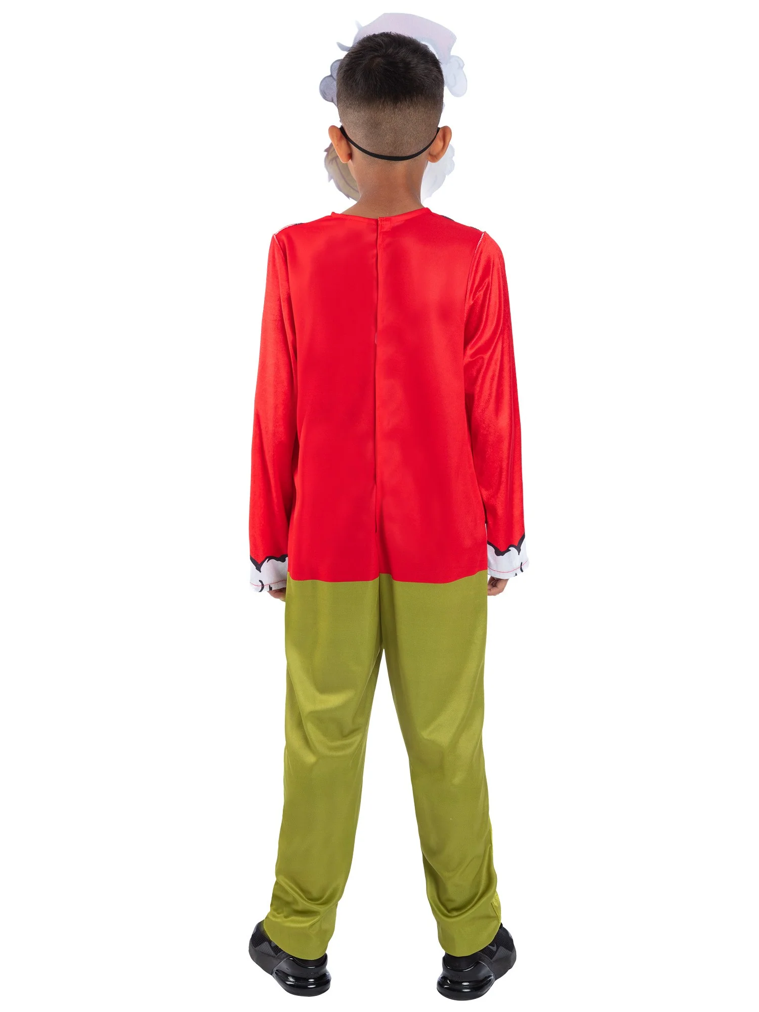 Dr Seuss The Grinch Santa Costume  Wholesale - Image 3