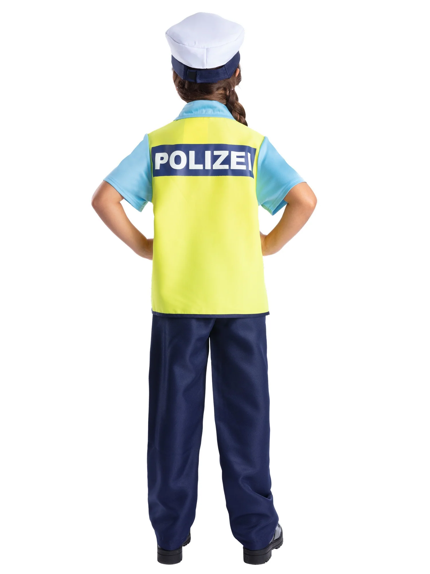 German Polizei Kit, with Top,Mock Vest,Hat&5 Piece  Wholesale - Image 2