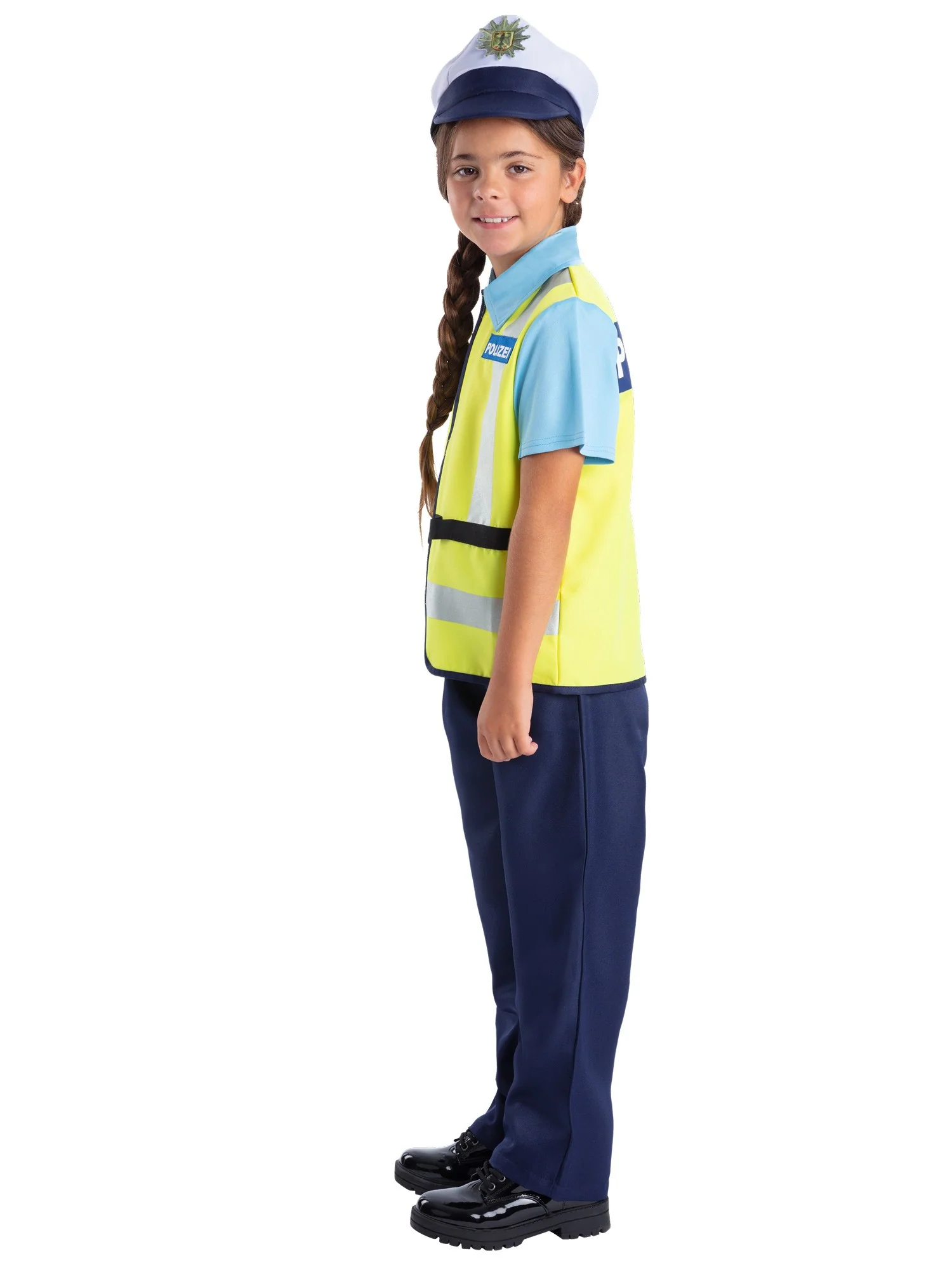 German Polizei Kit, with Top,Mock Vest,Hat&5 Piece  Wholesale - Image 3
