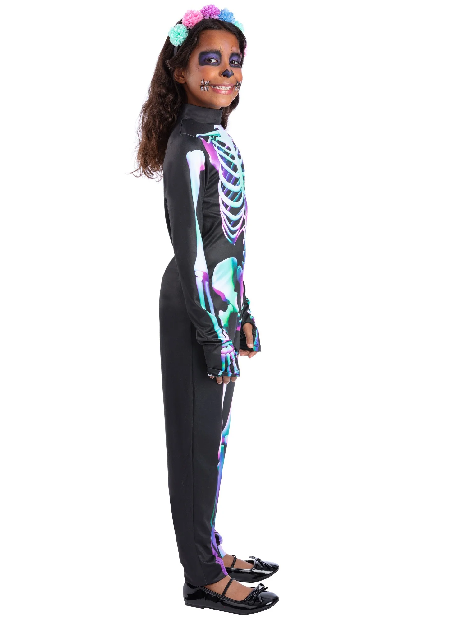 Bright Bones Skeleton Costume  Wholesale - Image 3