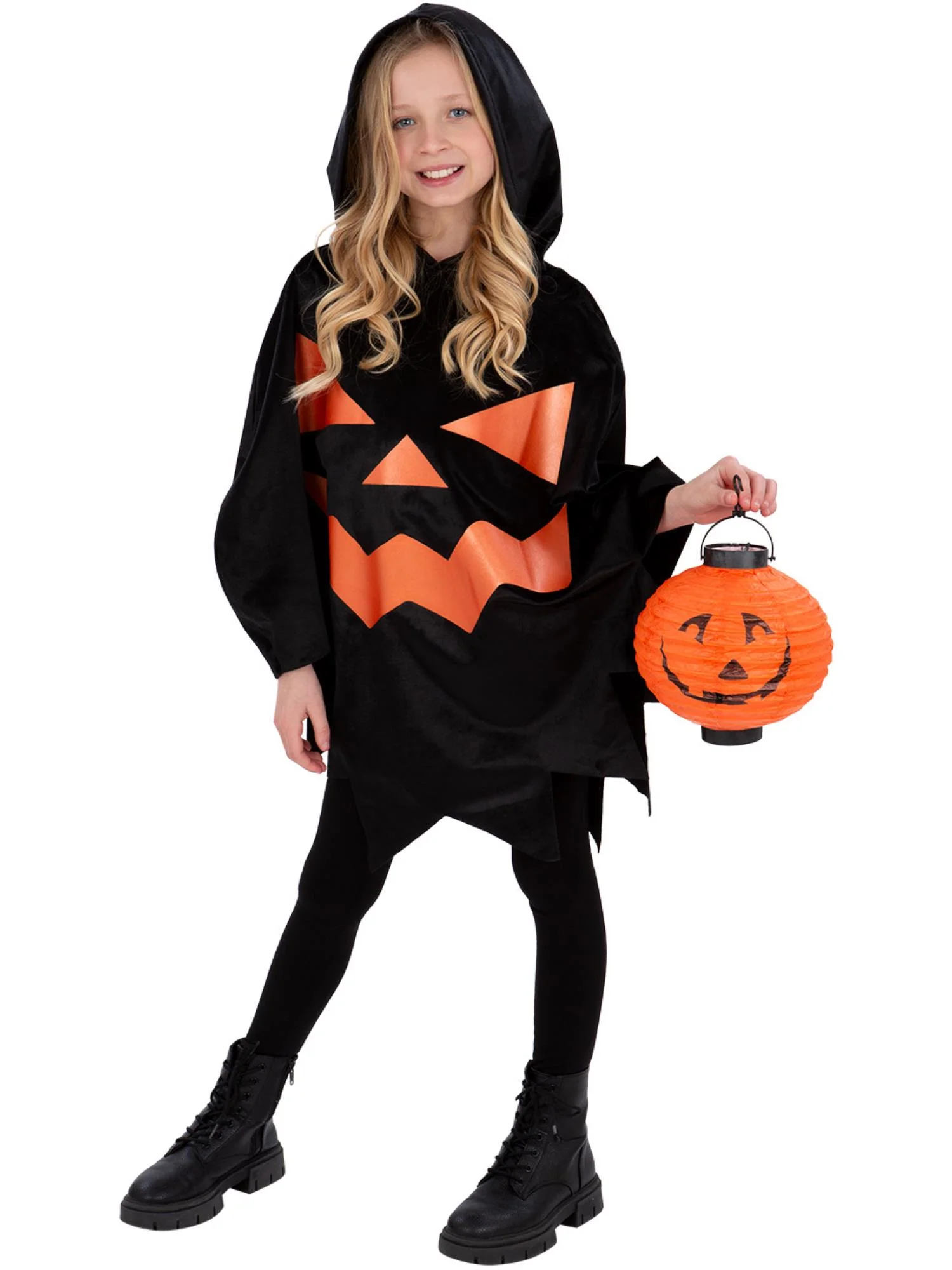 Pumpkin Poncho, Kids Unisex Wholesale