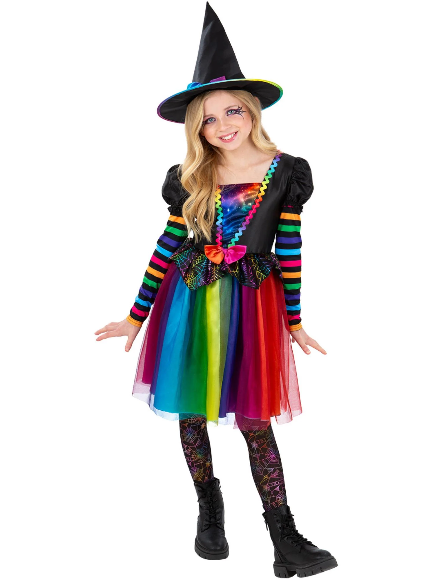 Rainbow Witch Costume Wholesale - Image 4
