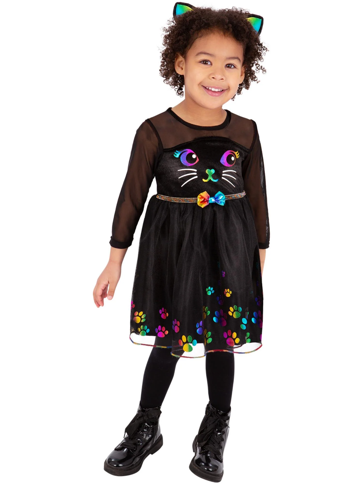 Rainbow Cat Costume, Toddler  Wholesale - Image 4