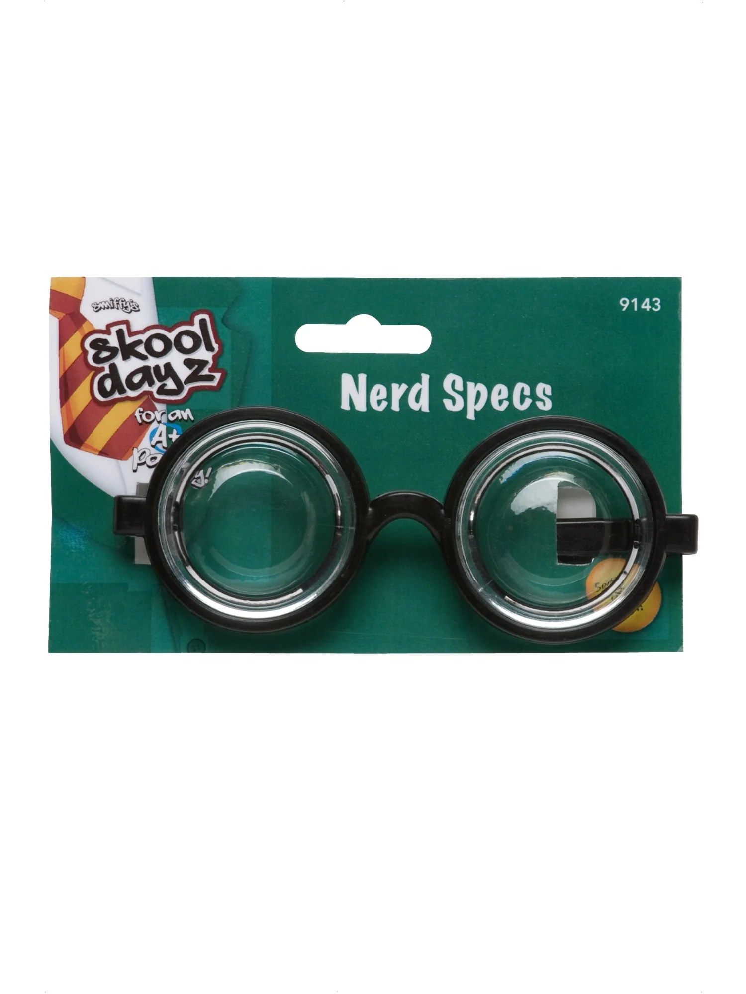 Nerd Glasses, Black Wholesale - Image 2
