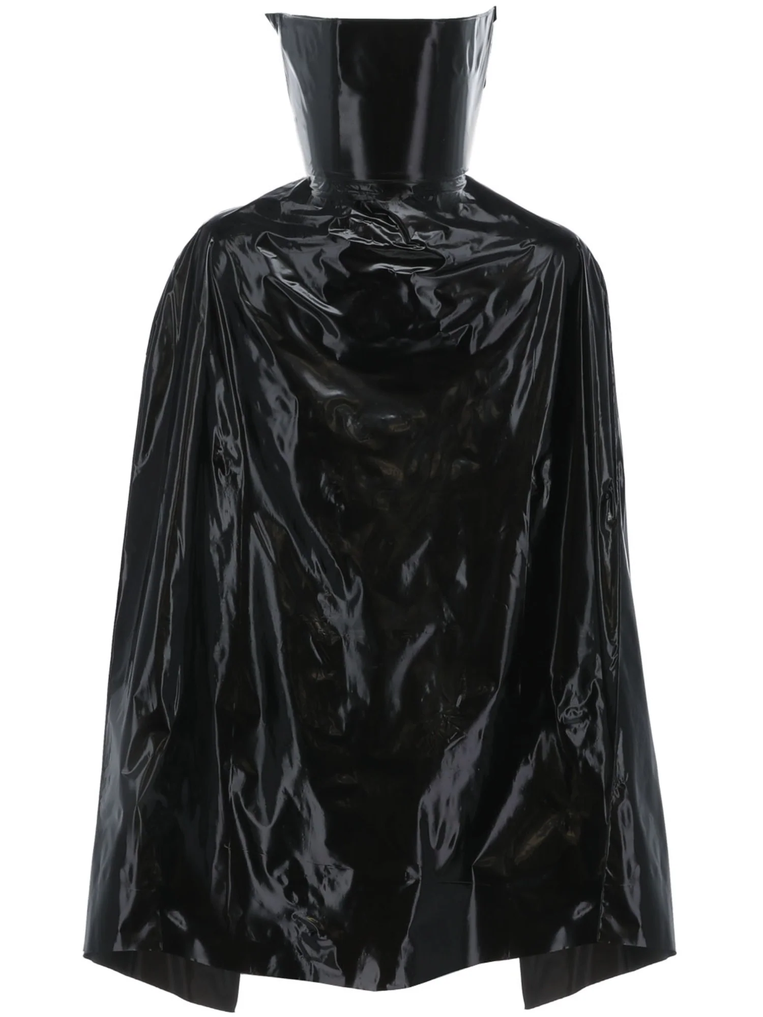 PVC Vampire Cape, Black Wholesale - Image 4