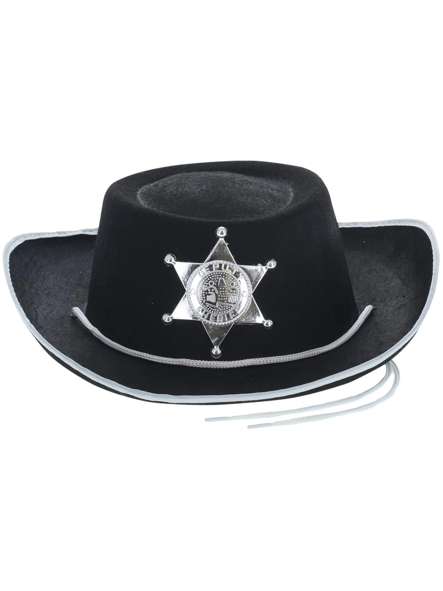 Sheriff Hat, Black  Wholesale - Image 2
