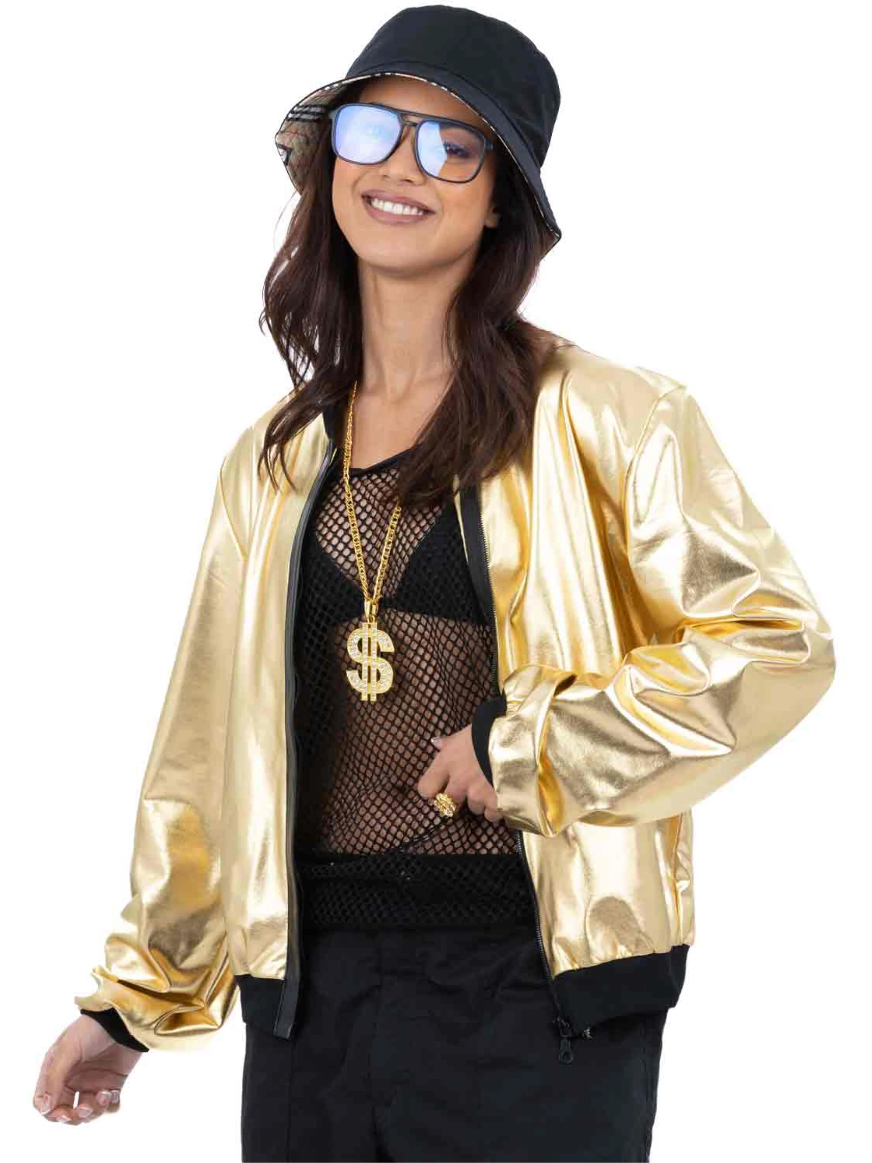 90s Gold Jacket  Wholesale - Image 2