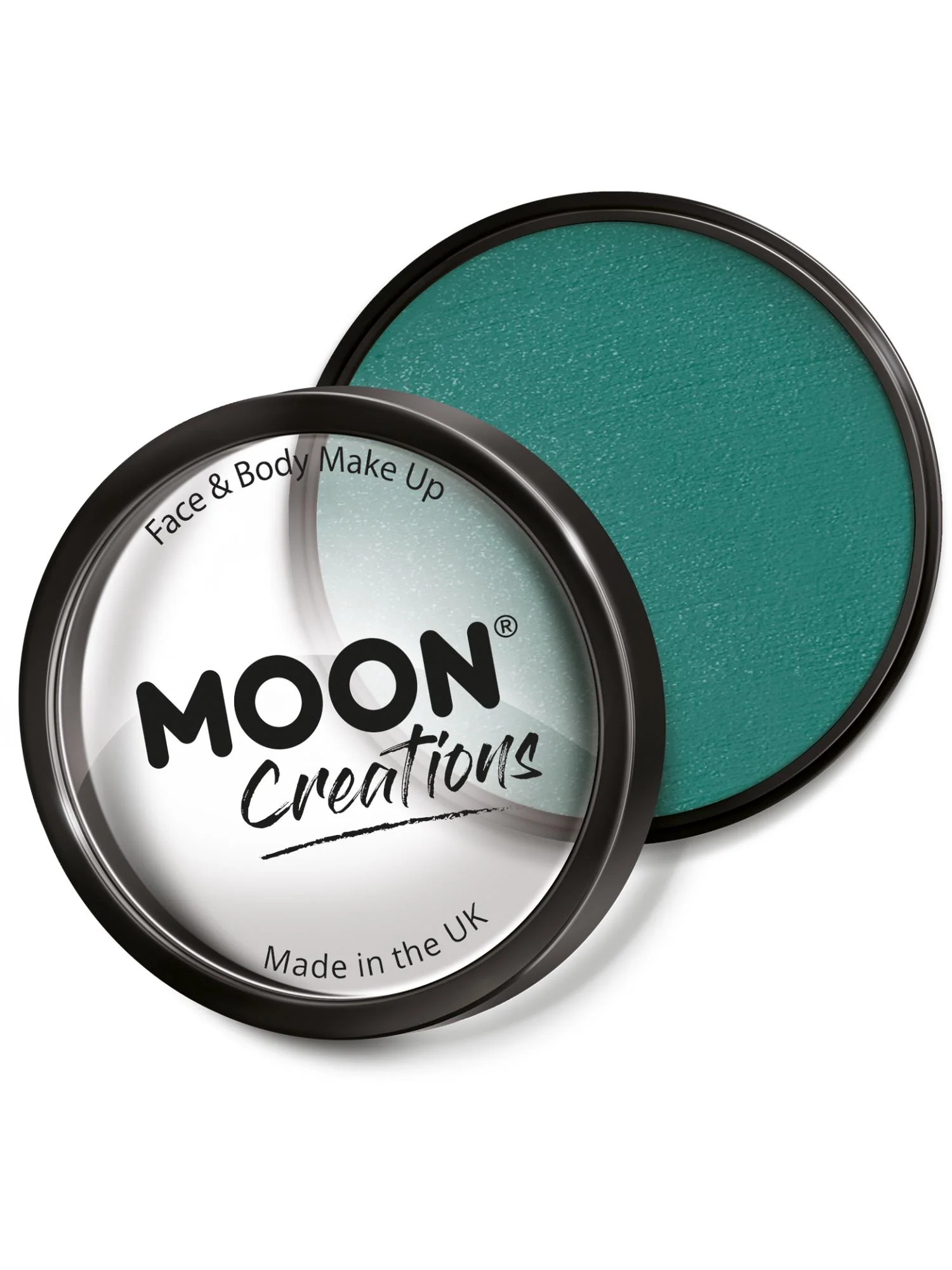 Moon Creations Pro Face Paint Cake Pot, Teal  Wholesale