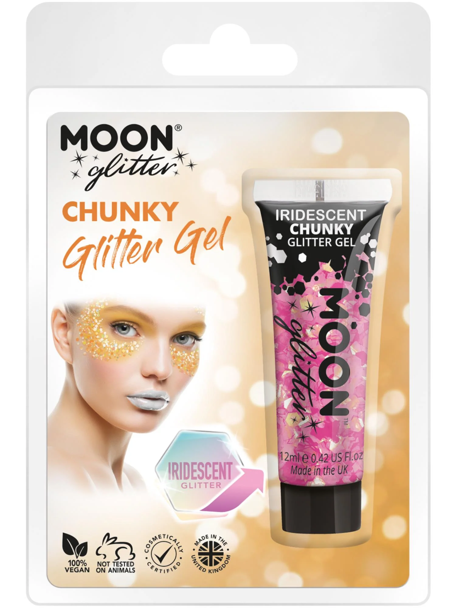 Moon Glitter Iridescent Chunky Glitter Gel  Wholesale