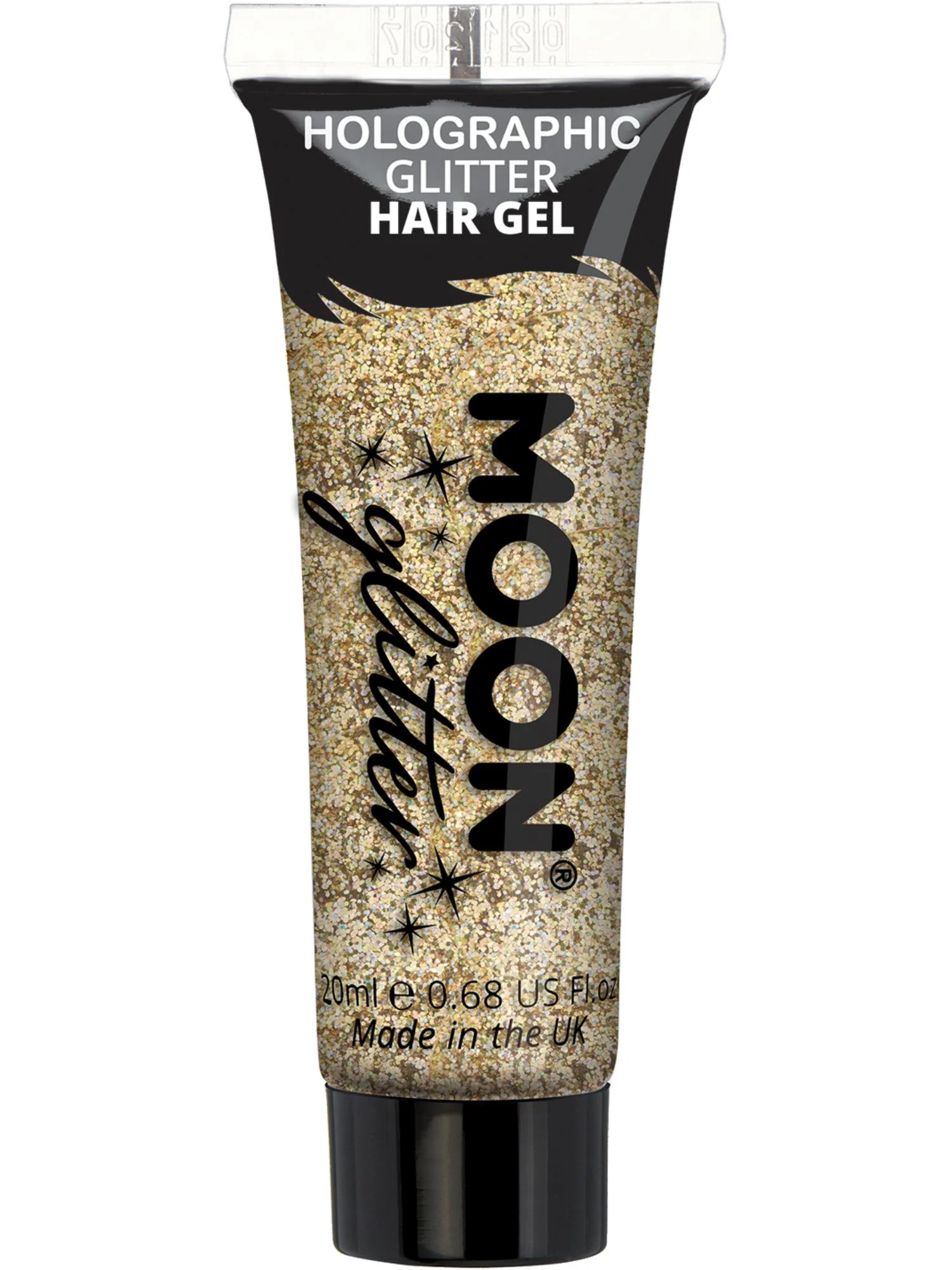 Moon Glitter Holographic Glitter Hair Gel, Gold  Wholesale