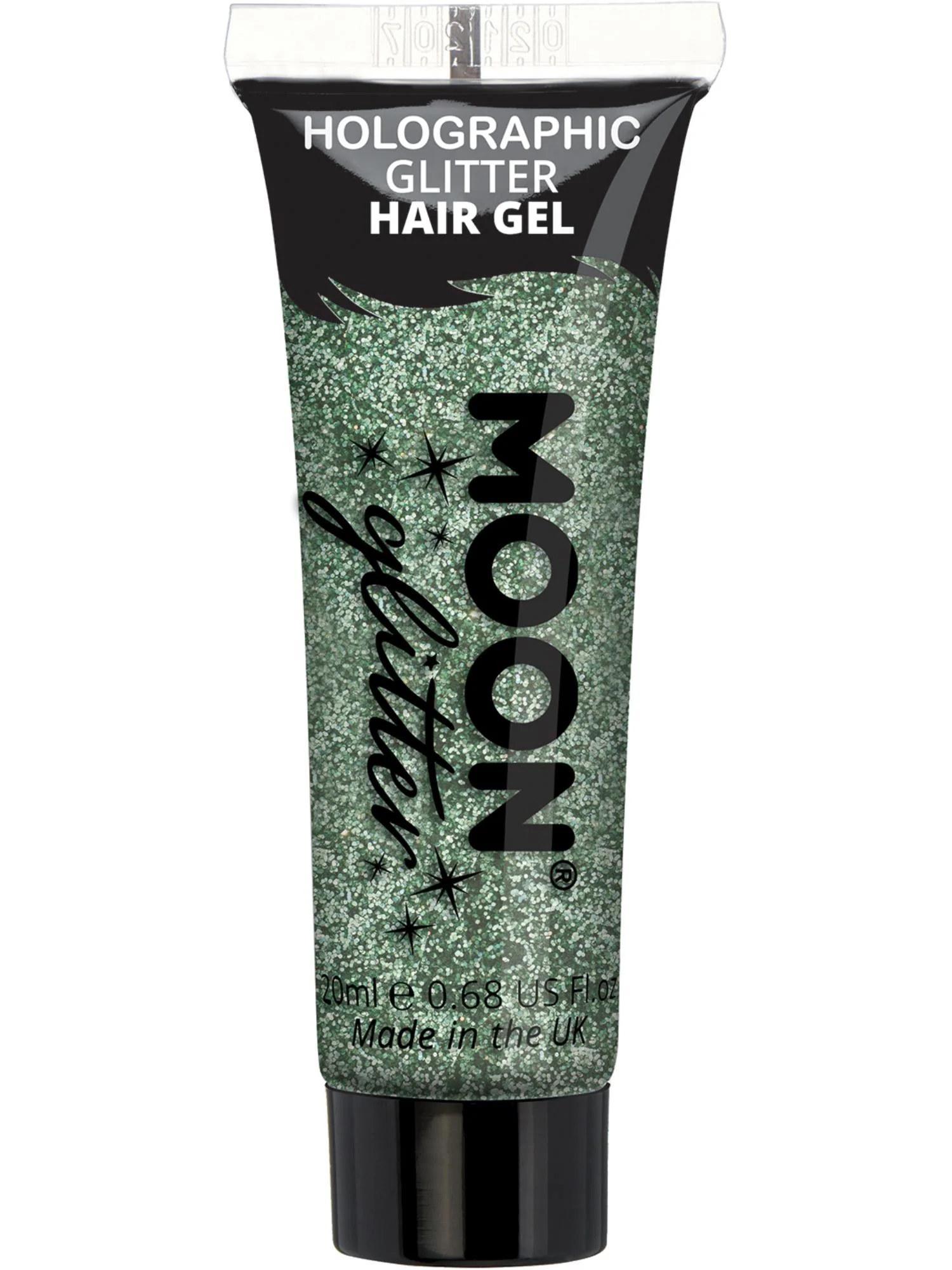 Moon Glitter Holographic Glitter Hair Gel, Green Wholesale