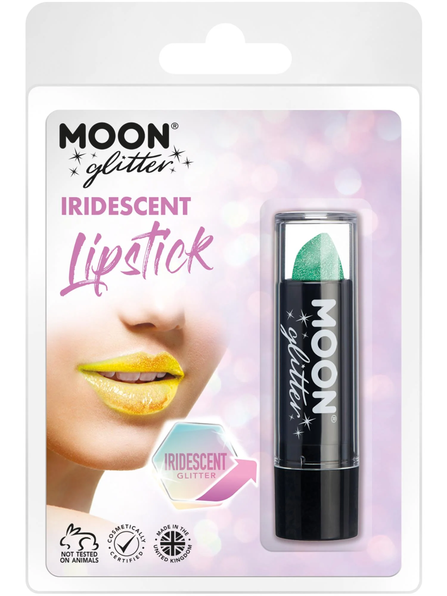 Moon Glitter Iridescent Glitter Lipstick, Green  Wholesale
