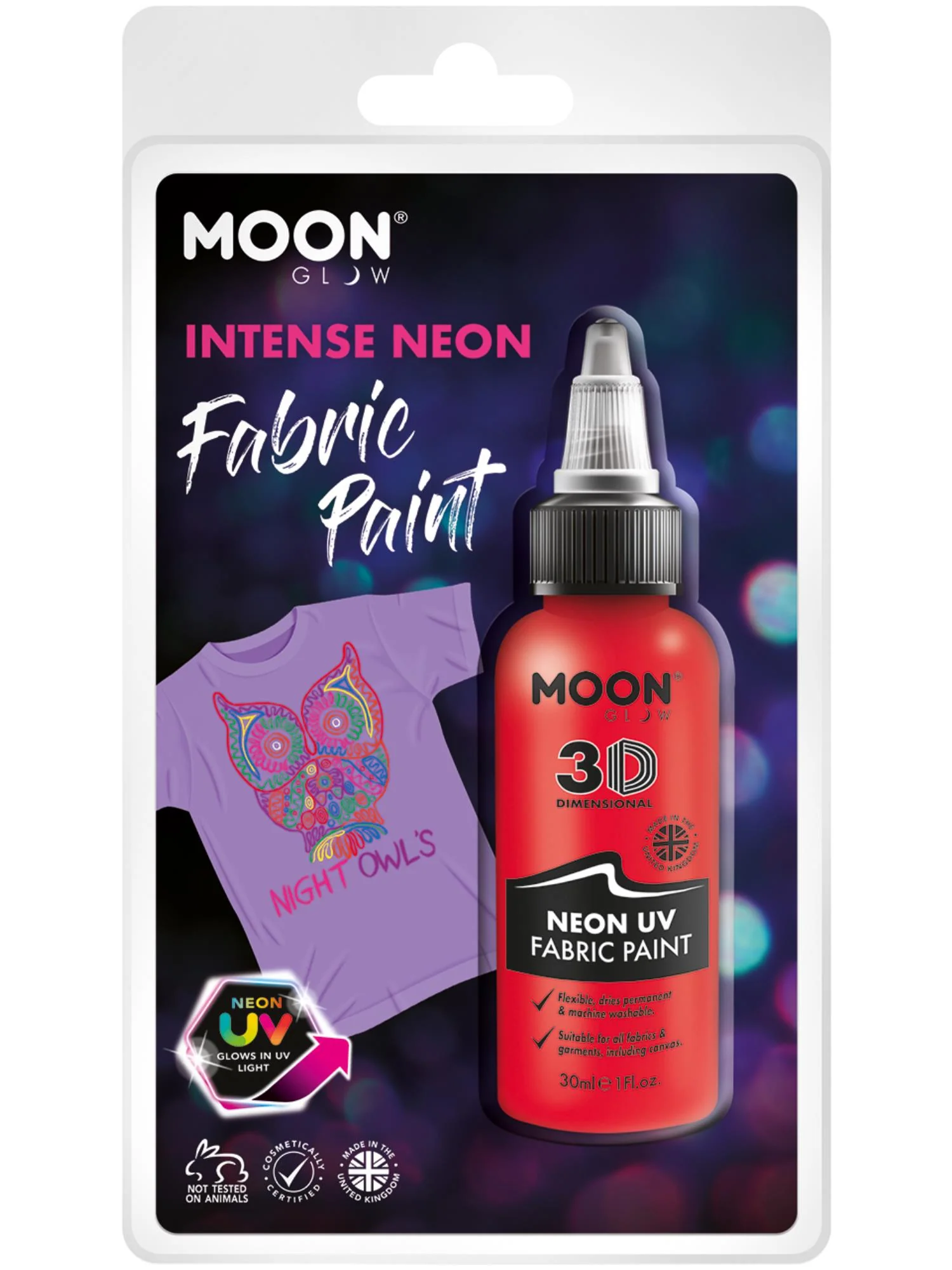Moon Glow - Neon UV Intense Fabric Paint  Wholesale