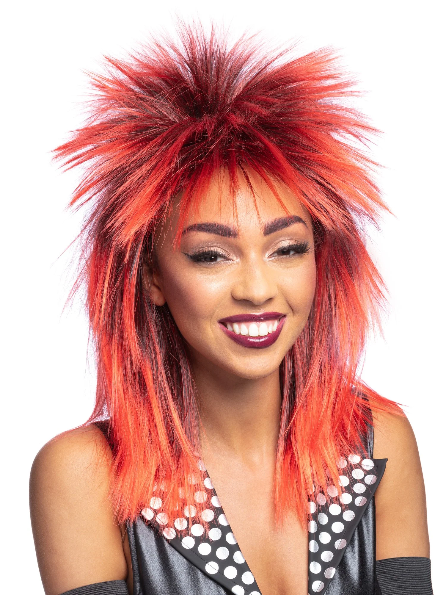 Rock Diva Long Mullet Wig Wholesale - Image 4